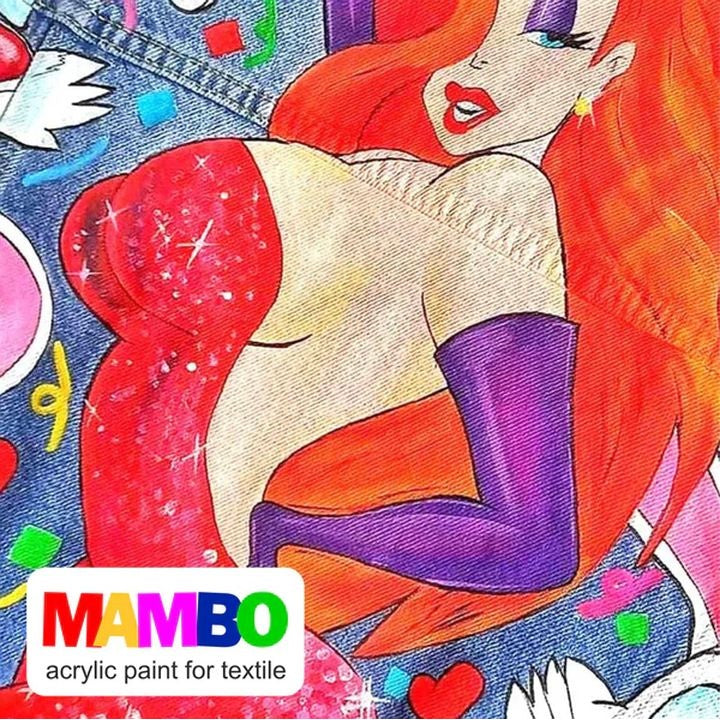 MAMBO Kompozit сет на текстилни и кожни бои - 6
