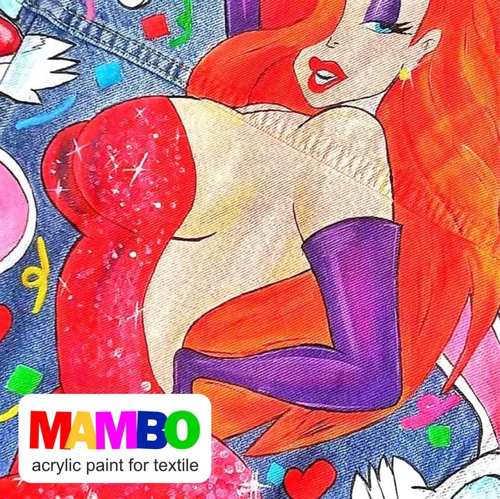 MAMBO метална боја за текстил и кожа 20 ml - 5