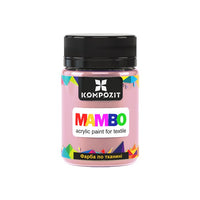 MAMBO Пастелна акрилна боја за текстил и кожа 50ml - 4
