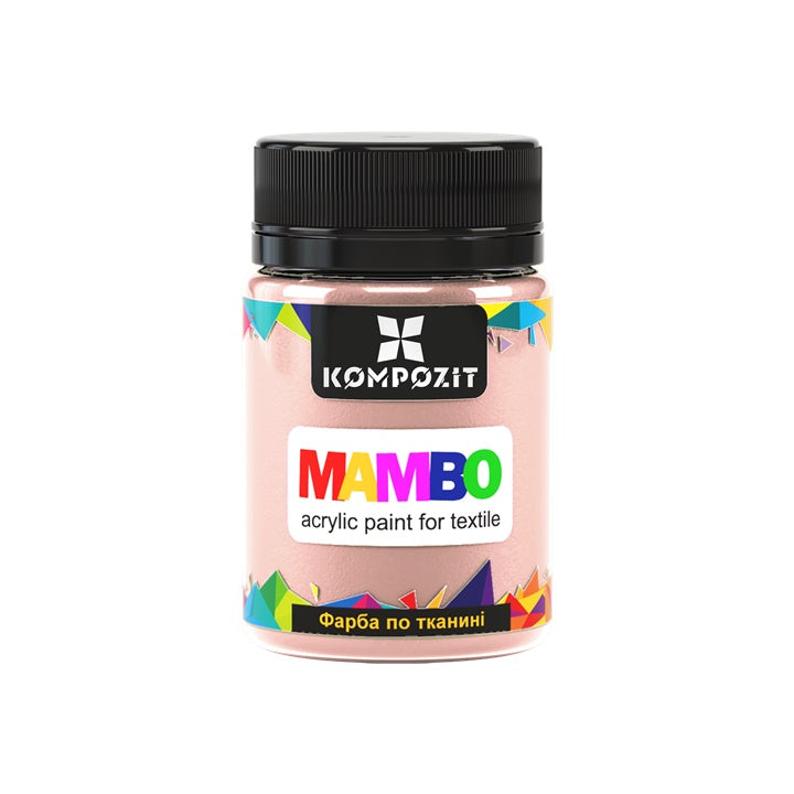 MAMBO Пастелна акрилна боја за текстил и кожа 50ml - 5