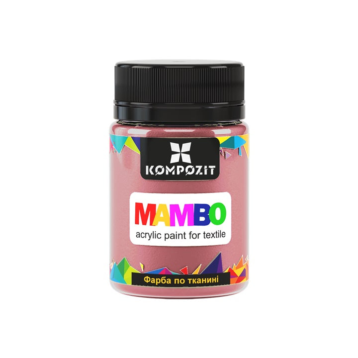 MAMBO Пастелна акрилна боја за текстил и кожа 50ml - 6
