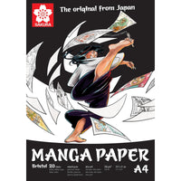 Manga блок SAKURA 250 g/m² A5 – A3 - 20 листови