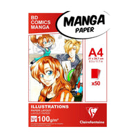 Manga Layout блок CLAIREFONTAINE 100 g/m² A5 – A3 - 50 листови