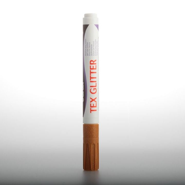 Маркери за текстил DARWI TEX glitter 6ml - 2