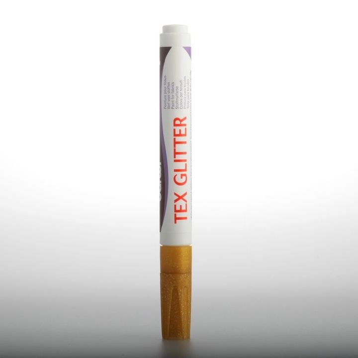 Маркери за текстил DARWI TEX glitter 6ml - 1