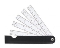 Машински линијар лепезаст LENIAR - 15 cm