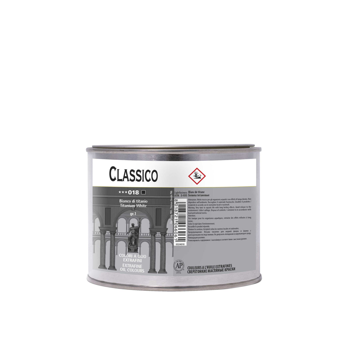 Маслена боја Maimeri Classico - 500 ml | изберете нијанса – Слонова коска црна