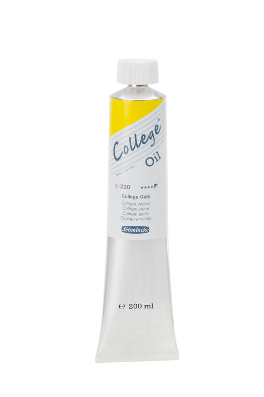 Маслена боја Schmincke College Oil 200 ml – 220 College жолта