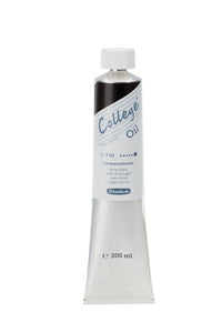 Маслена боја Schmincke College Oil 200 ml – 710 Ламп црна