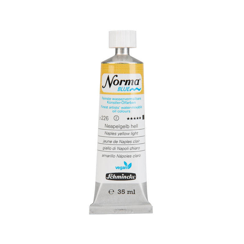Маслени бои Schmincke Norma Blue 35 ml – 226 Неаполска жолта светла