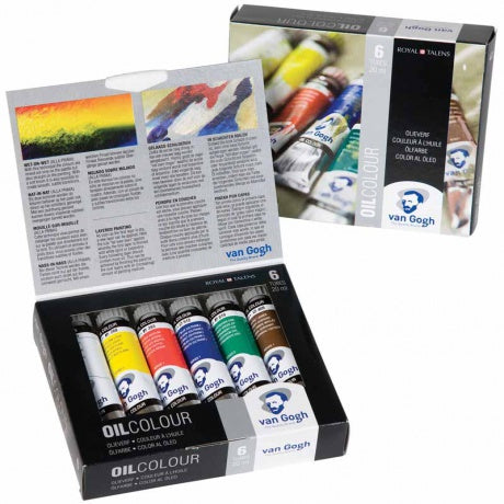 Маслени бои Van Gogh START сет 6x20 ml