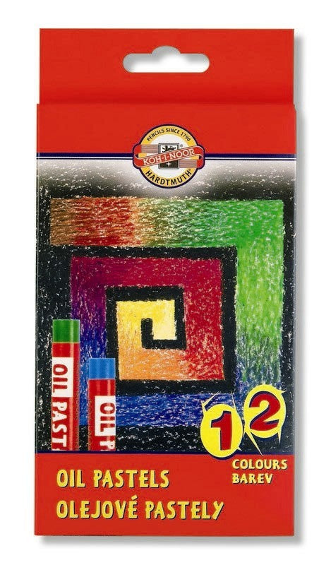 Маслени пастели - 12 бр