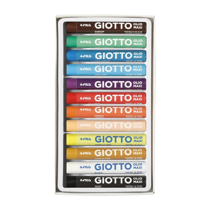 Маслени пастели Giotto Olio Maxi, 12 парчиња - 2