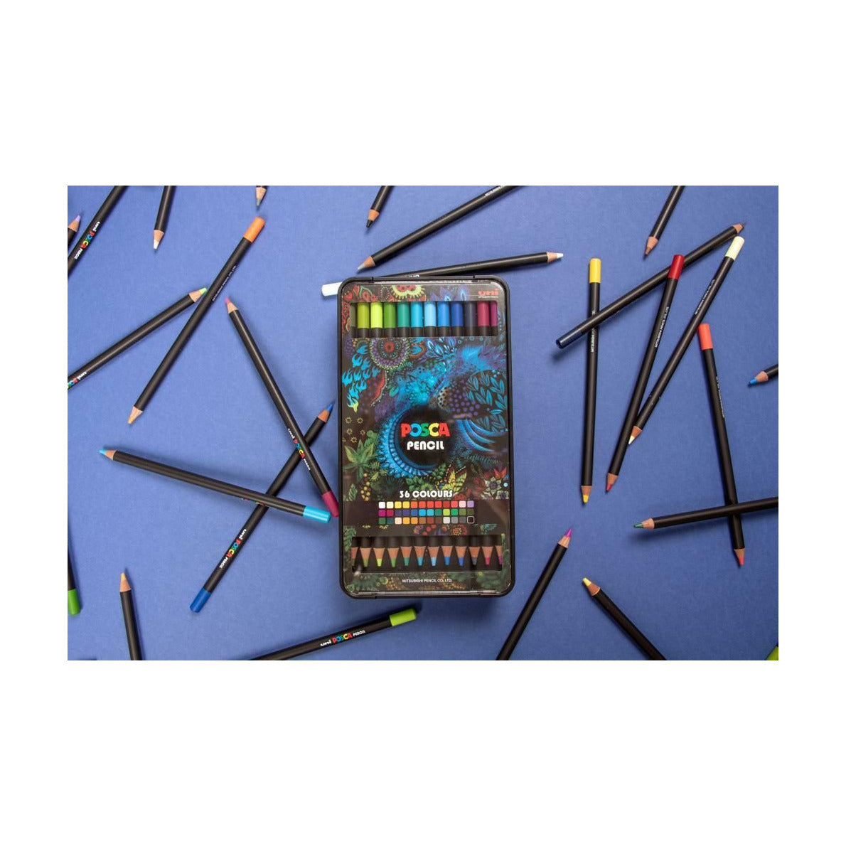 Маслени пастели Posca KPE-200 36C – сет, микс од бои