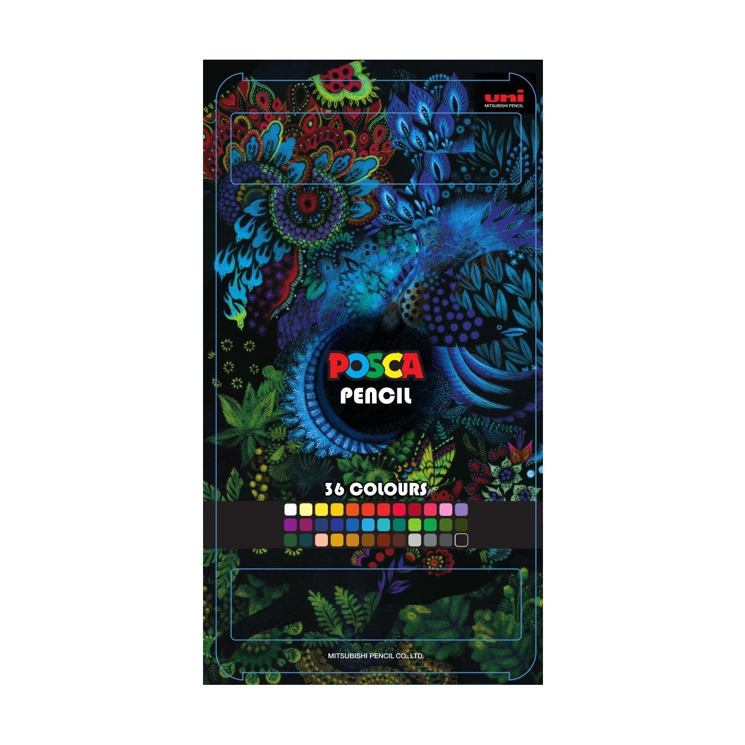 Маслени пастели Posca KPE-200 36C – сет, микс од бои