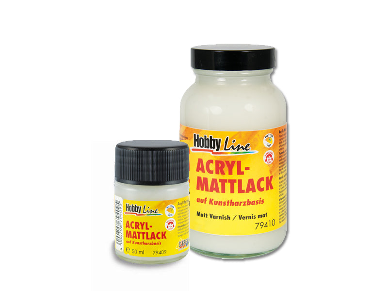 Матиран акрилен лак 50 / 250 ml на база на синтетичка смола HOBBY Line - 2