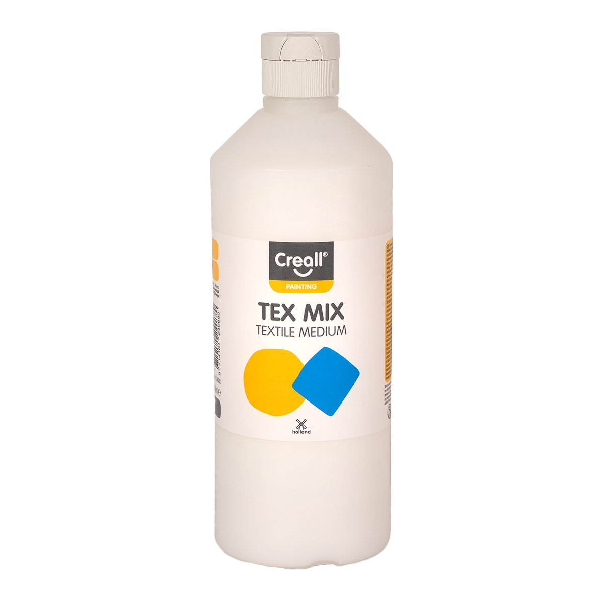 Медиум за текстил Creall Tex Mix, 500 ml, транспарентен
