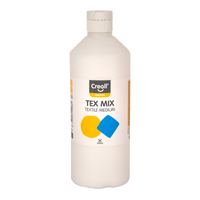 Медиум за текстил Creall Tex Mix, 500 ml, транспарентен