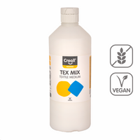 Медиум за текстил Creall Tex Mix, 500 ml, транспарентен