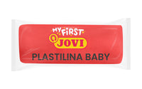 Мека природна пластелин маса JOVI My First 38 g - црвена