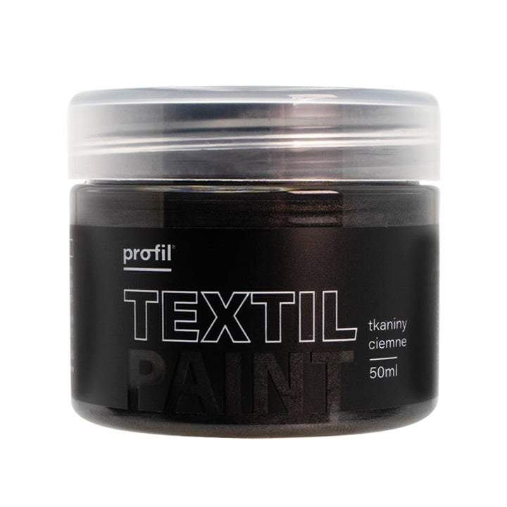 Метална боја Profil за темен текстил 50 ml – 05 - onyx