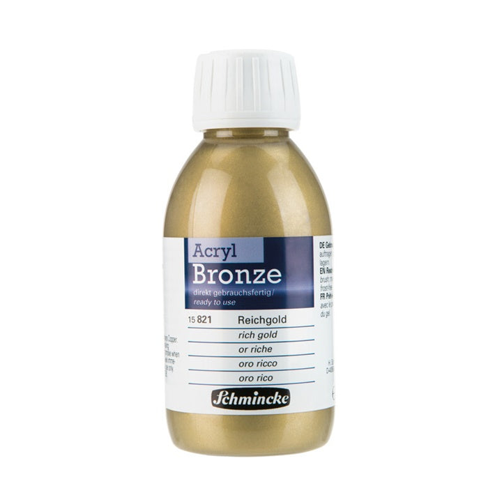 Металик бронза Acryl-Bronze Schmincke 150 ml | разни бои - 3