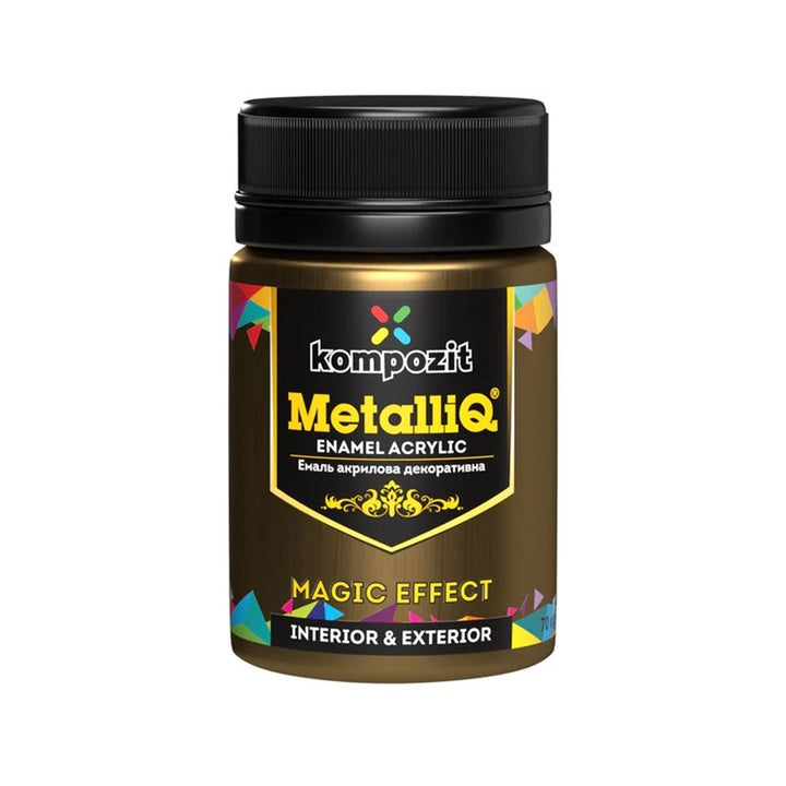 MetalliQ Kompozit акрилна боја со метален ефект 70гр - 1
