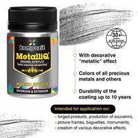 MetalliQ Kompozit акрилна боја со метален ефект 70гр - 11