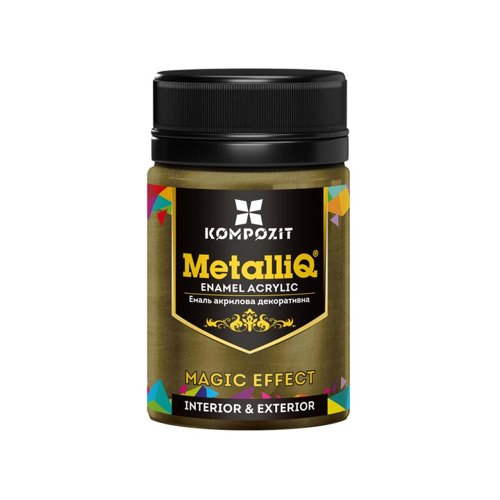 MetalliQ Kompozit акрилна боја со метален ефект 70гр - 10