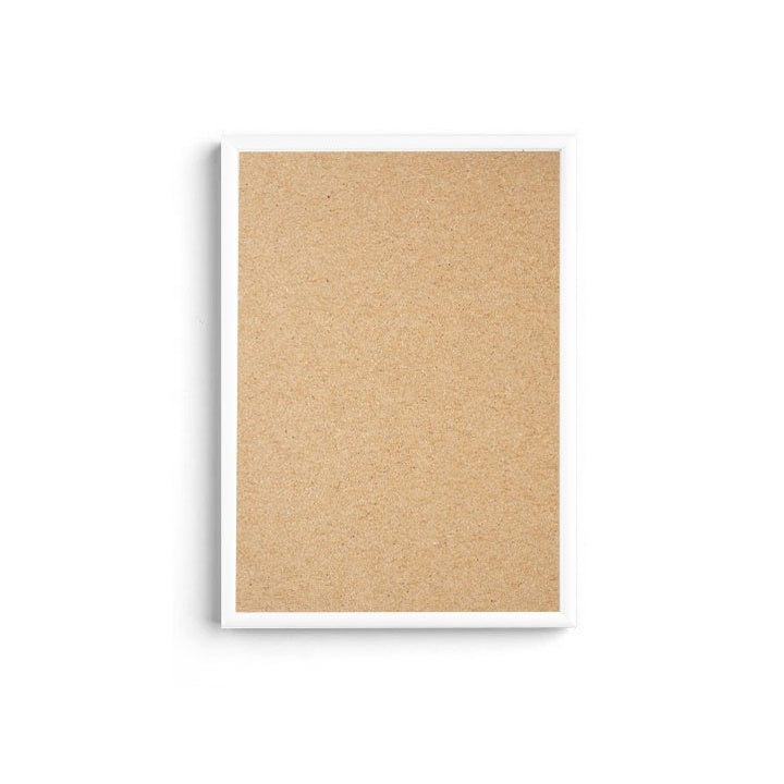 Метална бела рамка со плексиглас - 2