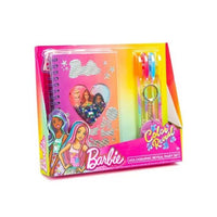 Мини дневник за девојчиња Barbie со пенкала