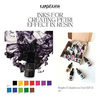 Мини сет PETRI INKS KAMENSKAYA за смола 13 x 5 ml - 3