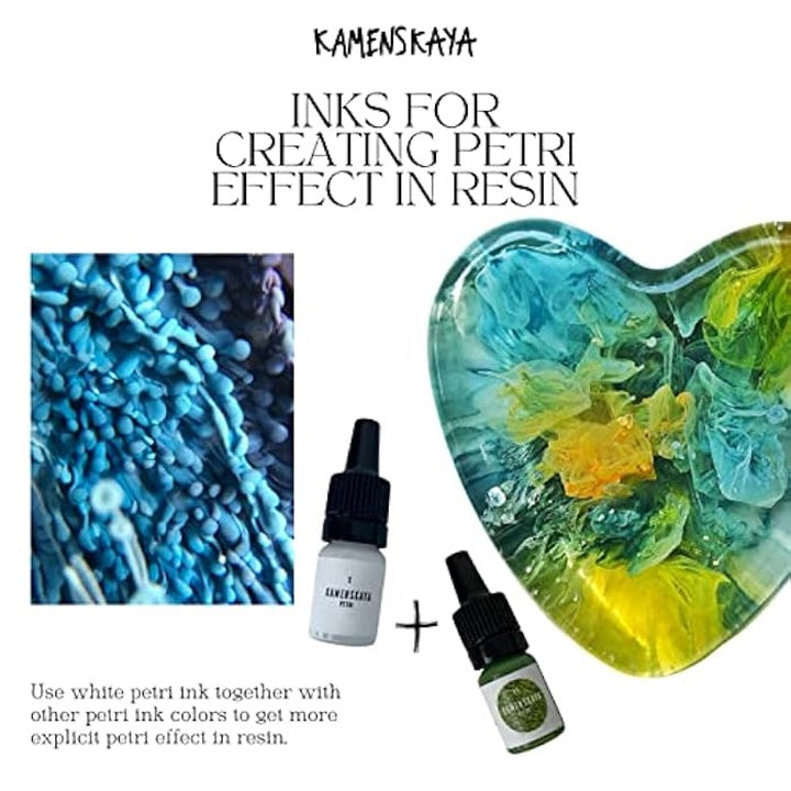 Мини сет PETRI INKS KAMENSKAYA за смола 13 x 5 ml - 4