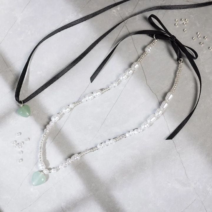 Мини занаетчиски комплет за изработка на накит - Aventurin Heart - 3