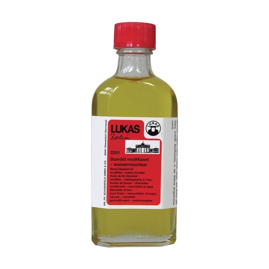 Модифицирано stand масло LUKAS Berlin за маслени бои 125 ml