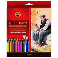 Моливи за акварел Mondeluz / 72 парчиња