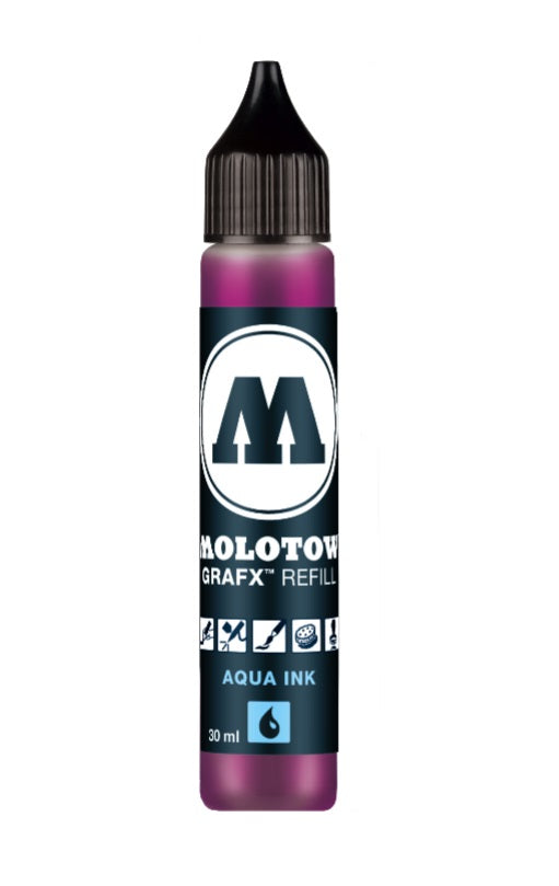 MOLOTOW резервно полнење GRAFX Aqua INK - 30 ml