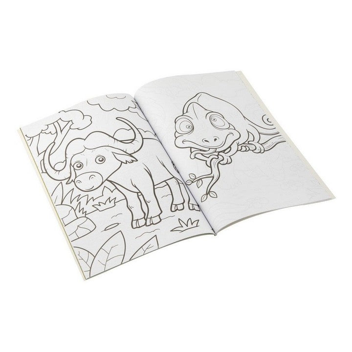MOXY Книга со активности и боење џунгла A4 64 страници - 2