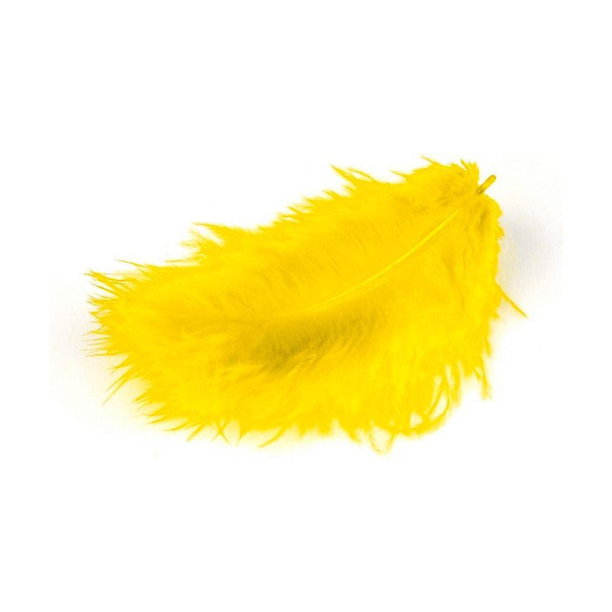 MARABU пердуви 10-12cm 17бр – žlté