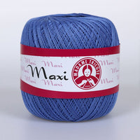 Madame Tricote Paris Maxi-Baumwollgarn – 5351 Blau