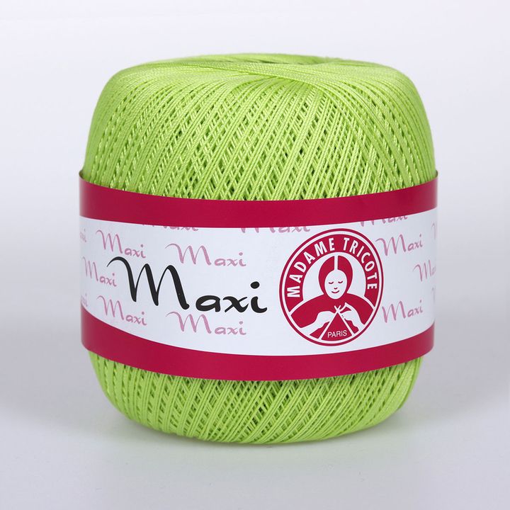 Madame Tricote Paris Maxi-Baumwollgarn – 5352 Pastellgrün