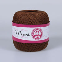 Madame Tricote Paris Maxi-Baumwollgarn – 5541 Braun
