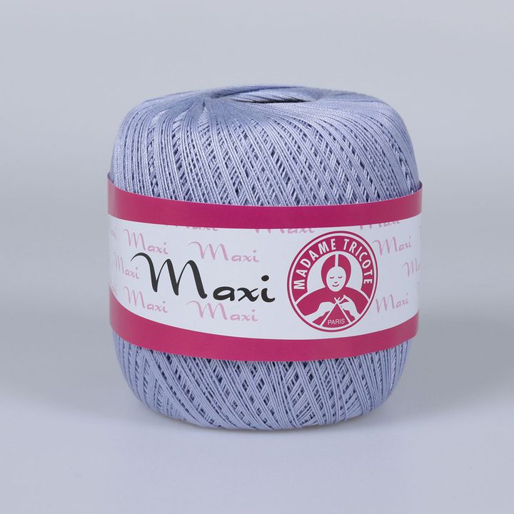 Madame Tricote Paris Maxi-Baumwollgarn – 6307 Blau