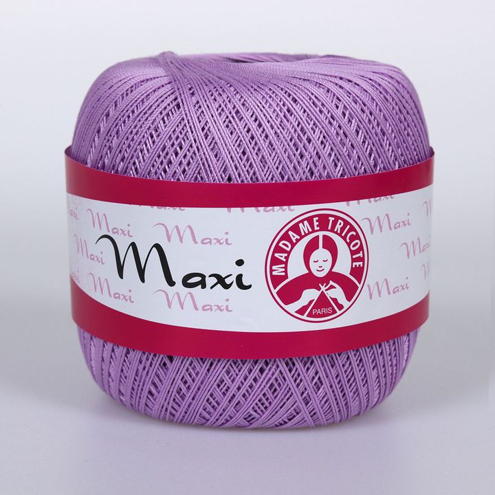 Madame Tricote Paris Maxi-Baumwollgarn – 6308 Violett