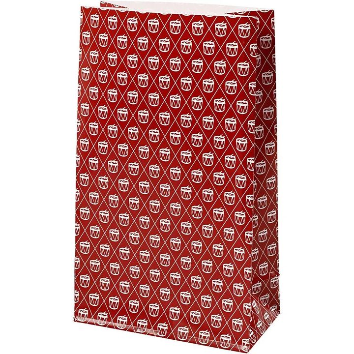 Новогодишна хартиена кеса 8 парчиња - 4