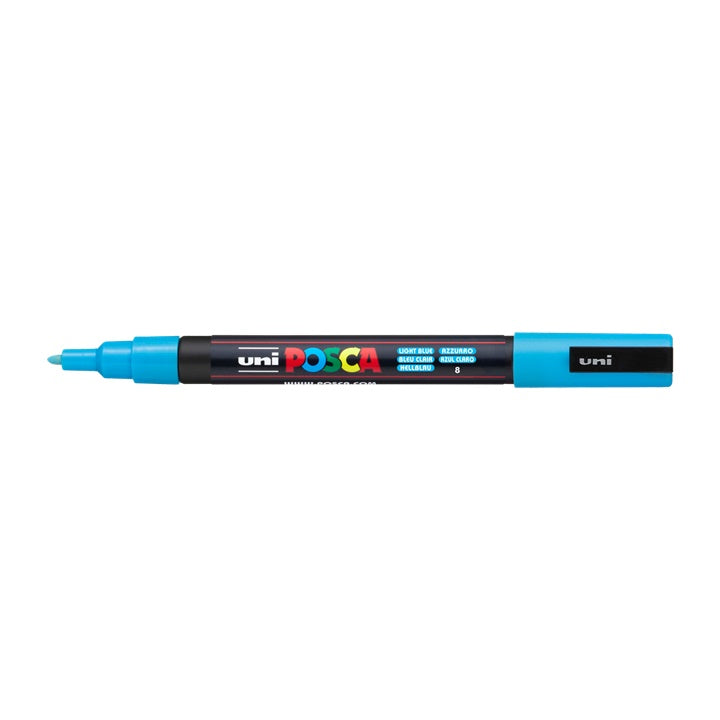 Обележувач UNI POSCA PC-3M 0.9 - 1.3 MM - 7