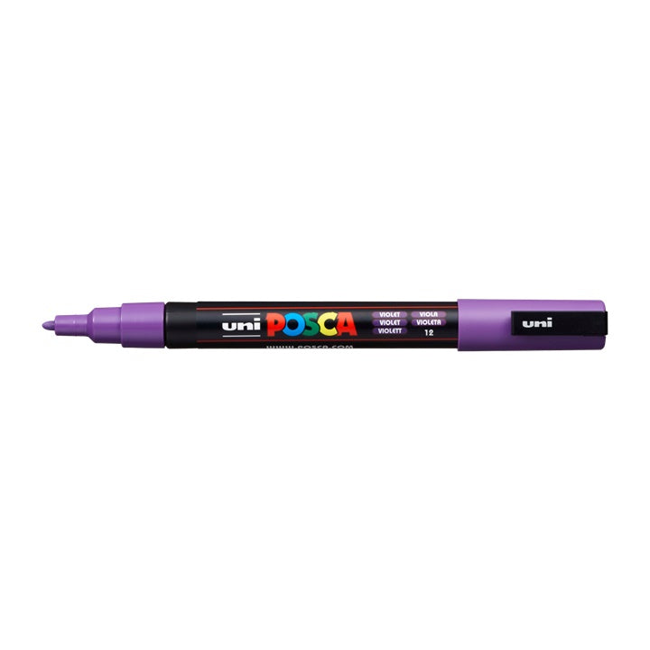 Обележувач UNI POSCA PC-3M 0.9 - 1.3 MM - 9