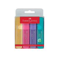 Обележувачи Faber-Castell 46 Pastel - сет од 4 парчиња
