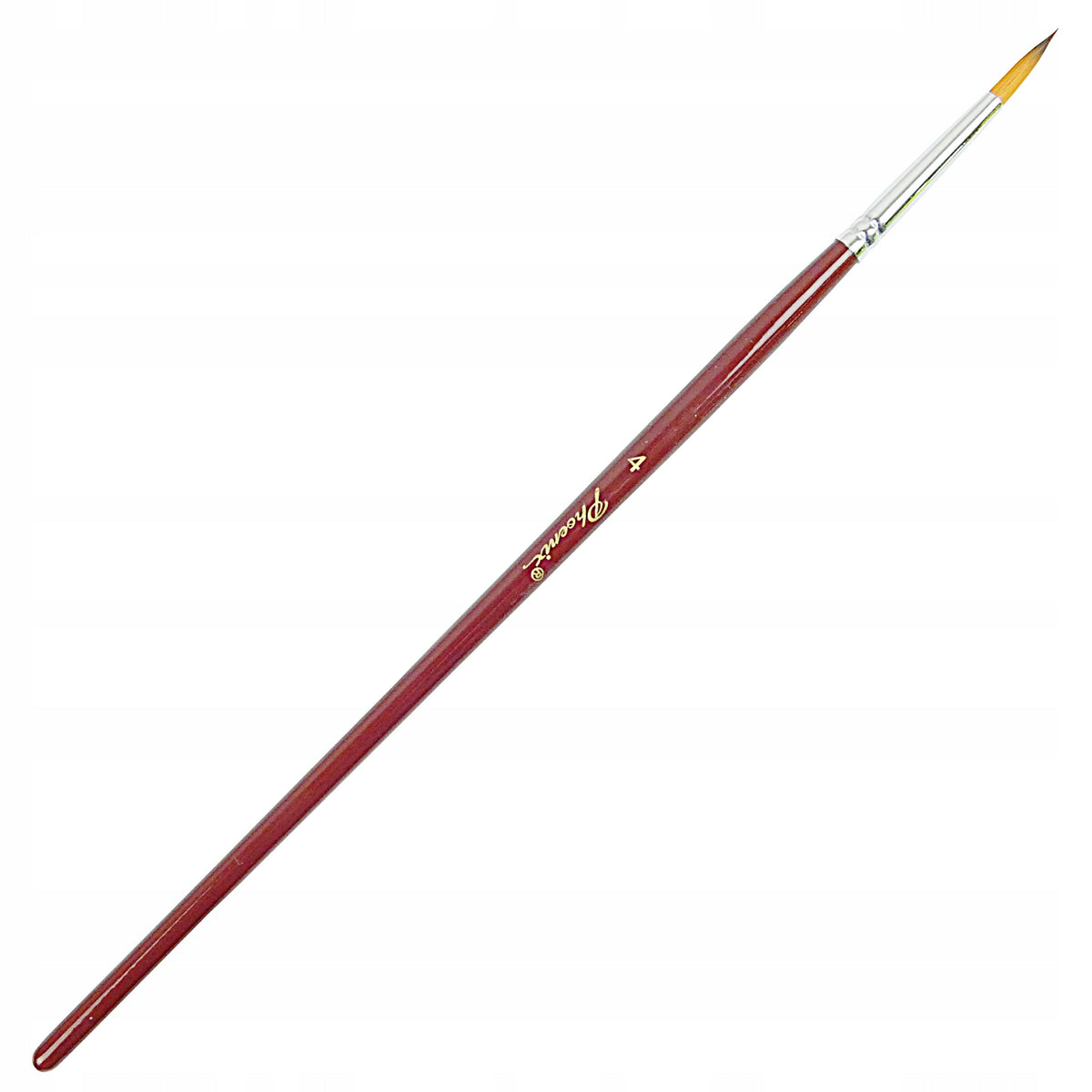 Округла четка Phoenix 6604RS, големини 0 – 16 – 4#
