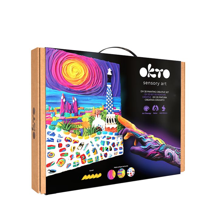 OKTO Creative 3D сет „Парк Гуел во Барселона“ 30 x 40 cm - 1